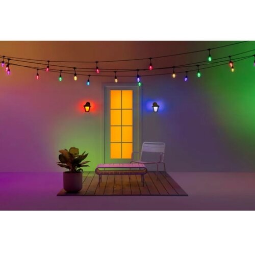Wiz LED RGBW prigu&amp;scaron;iva spolja&amp;scaron;nja zidna lampa LED/9,5W/230V IP44 Wi-Fi Slike