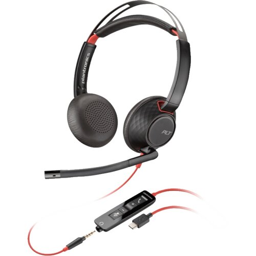  Slušalice HP Poly BW 5220 USB-C HS +3.5mmP +USB-C/A/8X231AA/crna Cene