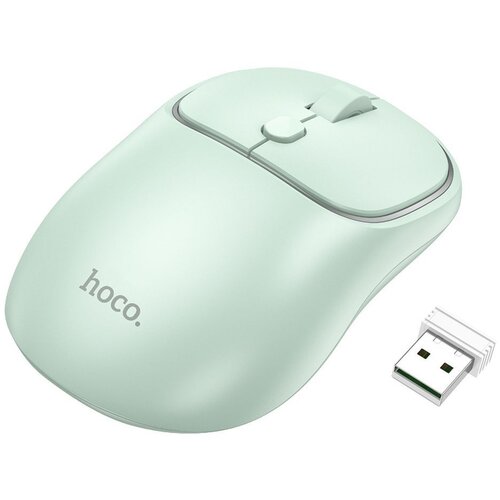 Hoco bežični mi&amp;scaron; 2.4G dpi 1600 GM25 zeleni Slike