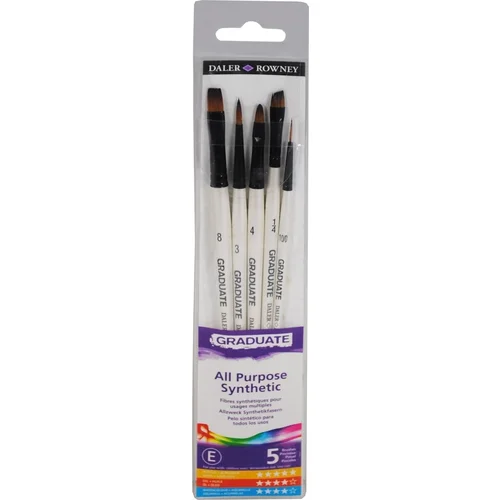 DALER ROWNEY Graduate Multi-Technique Brush Synthetic Set četkica