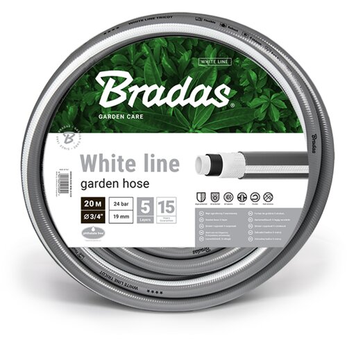 Bradas Ba&amp;scaron;tensko crevo White Line, 30 m, 1/2 Slike