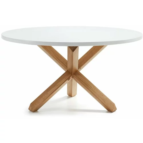 Kave Home blagovaonski stol Nori, ⌀ 135 cm