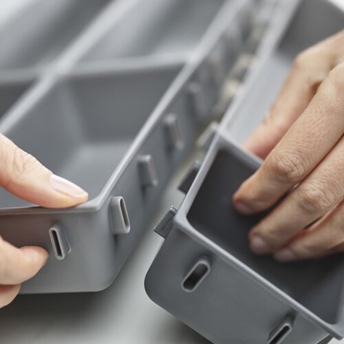 Shumee Blox 7-piece Grey Drawer Organiser Set Slike