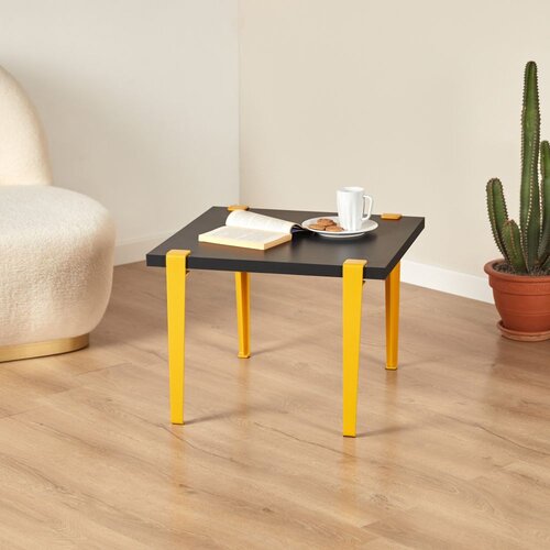 Woody Fashion Halicheron - AnthraciteYellow AnthraciteYellow Coffee Table Slike