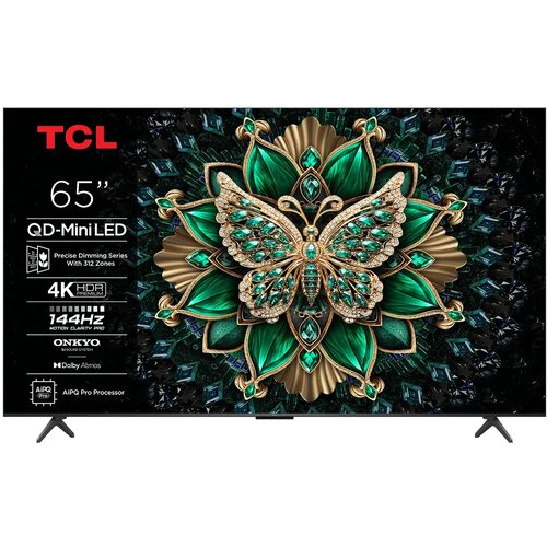 Tcl 65C61K 4K QD-Mini LED Google TV, 144Hz, Onkyo zvok z Dolby Atmos - - 65 Cene