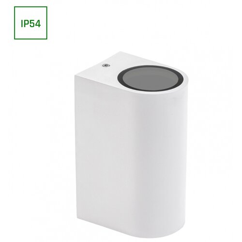  Parete 2xGU10 IP54 bela Cene