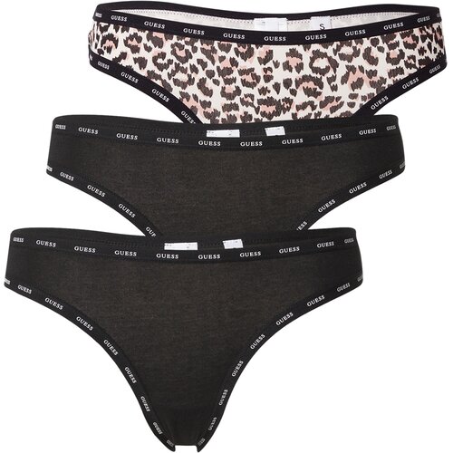 Guess Tangice nude / črna / bela Cene