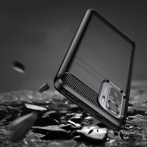 TECH-PROTECT TPUCARBON MASKA ZA XIAOMI POCO M5S / REDMI NOTE 10 / 10S Slike