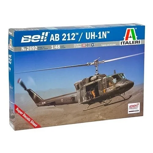 Italeri Model helikopterja 1:48 BellAB-212 / UH-1N