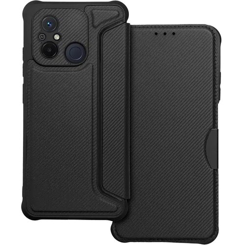 Razor knjižna torbica za XIAOMI Redmi 12C črna Slike