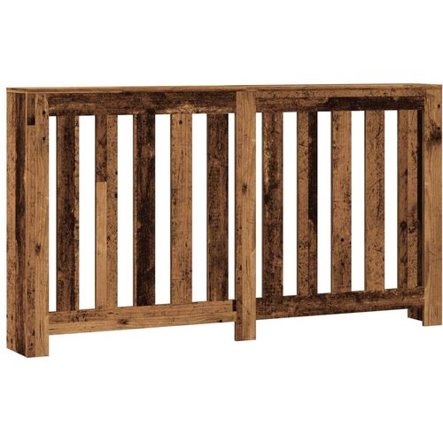 vidaXL Pokrov za radijator boja staro drvo 149x20x82cm drveni Cijene