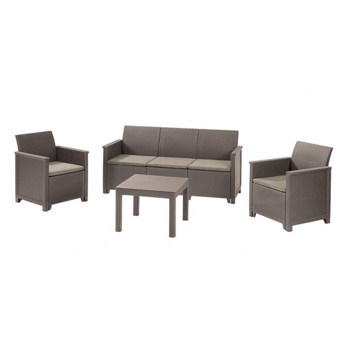 Curver Ba&amp;scaron;tenski set Elodie 3 seater, kapućino Slike
