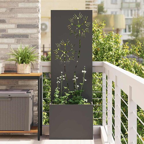  Privatnost u vrtu Crna 50 x 32 x 150 cm Hladno valjana čelična Cijene
