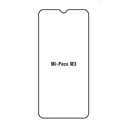 Xiaomi POCO M3 HYDROGEL ZA&amp;Scaron;TITNA FOLIJA Slike