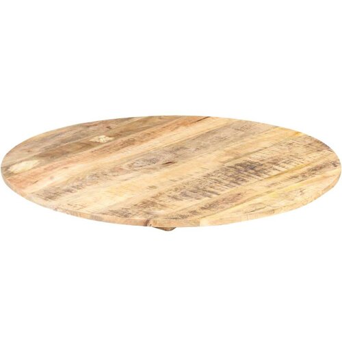 VidaXL stolna ploča od masivnog drva manga okrugla 15 - 16 mm 50 cm Slike