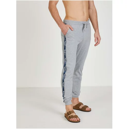 Pepe Jeans Grey Men's Pajama Pants Hobbs - Mens