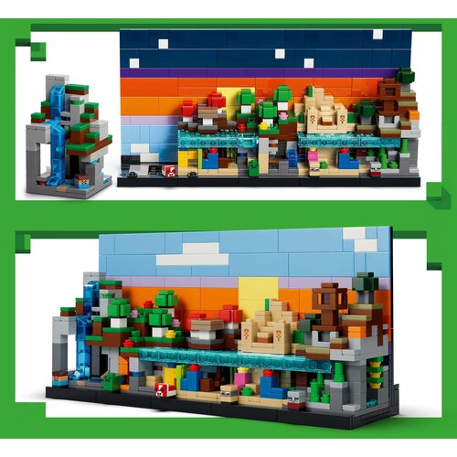Lego minecraft - mini biomes (21589) Slike