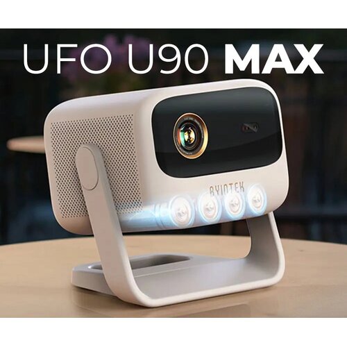  Prenosni projektor Byintek UFO U90 MAX - bel Slike
