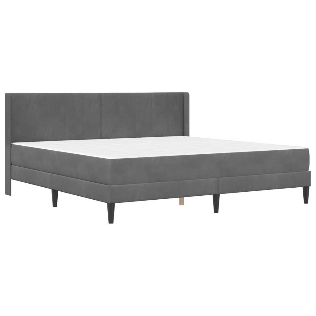  Okvir za krevet Tamno siva 200 x 200 cm Bar&amp;scaron;un - Tamno siva 200 x 200 cm Slike