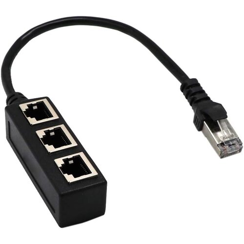 Dardanar omrežni 1- do 3-vratni ethernetni adapterski kabel, razdelilnik omrežnega kabla, ethernetni podalj&amp;scaron;ek 1-3, (21205087) Slike