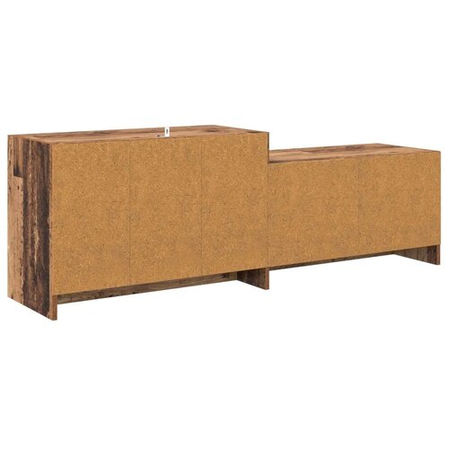  TV komoda 147 x 35 x 50 cm Staro drvo Prerađeno drvo - Staro drvo Slike