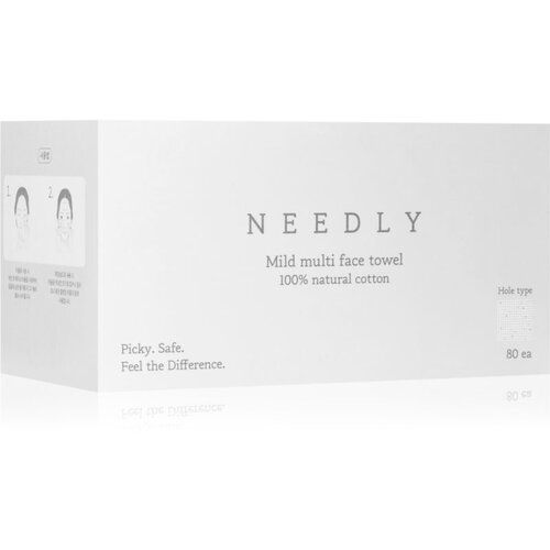 NEEDLY Mild Cleansing Multi Face Towel ručnik jednokratan 80 kom Slike