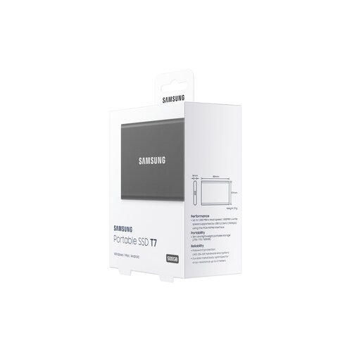 Samsung Portable SSD T7 500GB MU-PC500T eksterni hard disk Slike