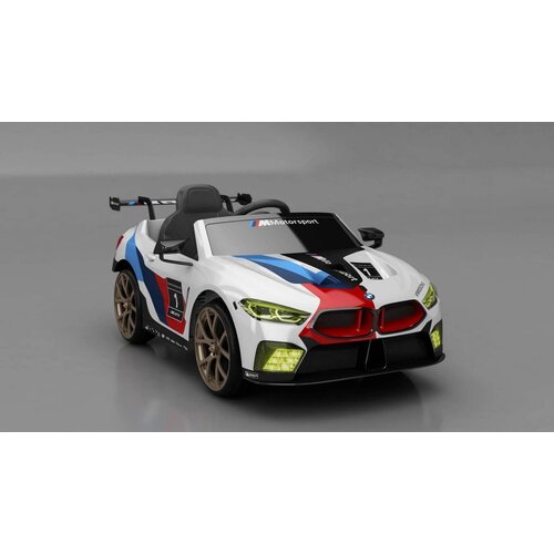 Auto za decu BMW Sport Line sa modom za klackanje - beli, G23 Slike