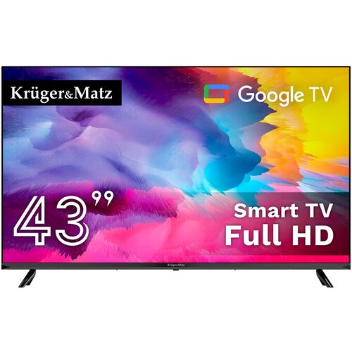 Kruger matz KRUGER&MATZ d-LED full HD WIFI pametni televizor SMART TV Google DVB-T2/T/C HEVC 43 KM0243FHD-SA Cene