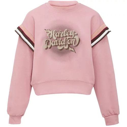HOMEBASE Sweater majica bež / smeđa / roza / bijela