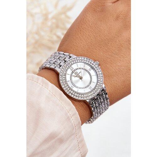 Kesi Women's watch with decoration Giorgio&Dario GDM1556 Silver Slike