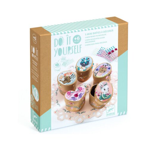 Djeco Izdelaj sam – mini škatlice Cene