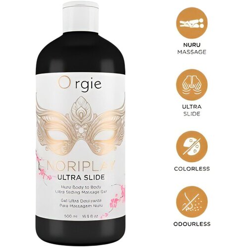 Orgie Masažni gel Noriplay - Ultra Slide, 500 ml Slike