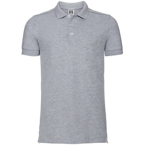 RUSSELL Men's T-shirt Stretch Polo R566M 95% smooth cotton ring-spun 5% Lycra 205g/210g Cene