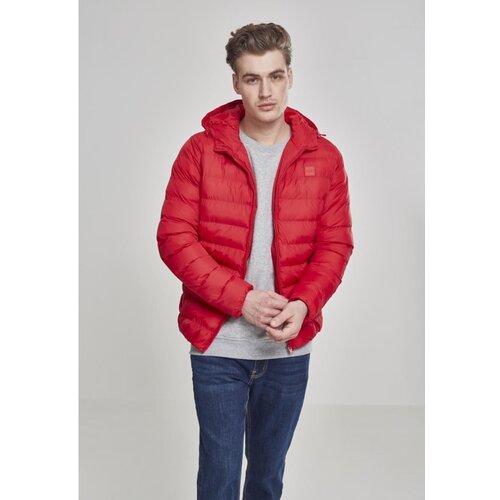 Urban Classics Basic Bubble Jacket fire red Slike