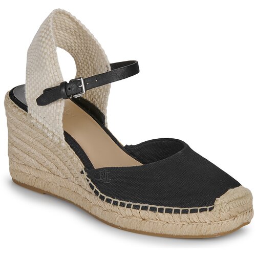 Polo Ralph Lauren Espadrile ROBBY Črna Cene