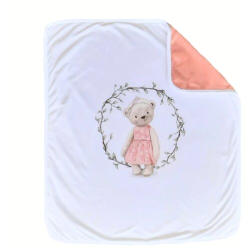 Baby Textil Textil prekrivač za bebe Retro Mede Roze Slike