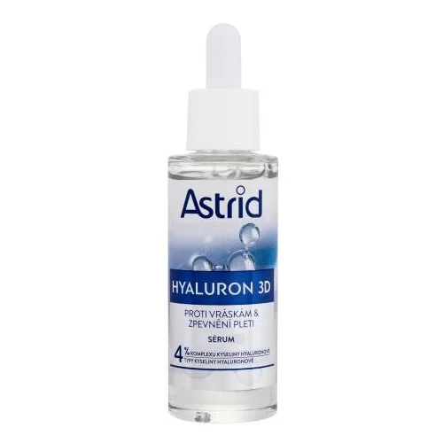 Astrid Hyaluron 3D Antiwrinkle & Firming Serum učvrstitveni serum proti gubam 30 ml za ženske