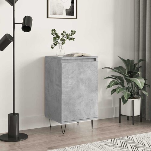  Komoda siva boja betona 40 x 35 x 70 cm od konstruiranog drva Cene