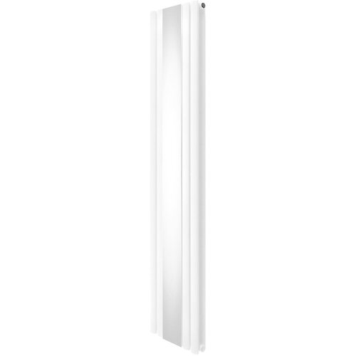 Monster ovalni radiator z ogledalom - 1800 mm x 380 mm - bel, (21569756) Cene