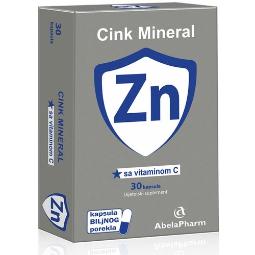Cink lipozocink Mineral® zn sa vitaminom c, 30 kapsula Cene