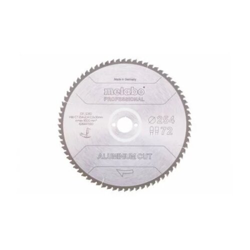 Metabo list testere fi254x20x30 mm Aluminium CutProfessional Z72 FZ/TZ 5&amp;deg;neg Slike