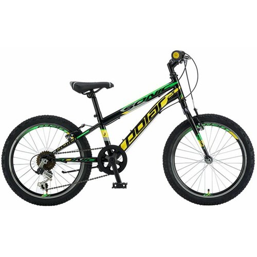 Polar bicikl sonic 20 black-green-yellow B202S02220 Slike