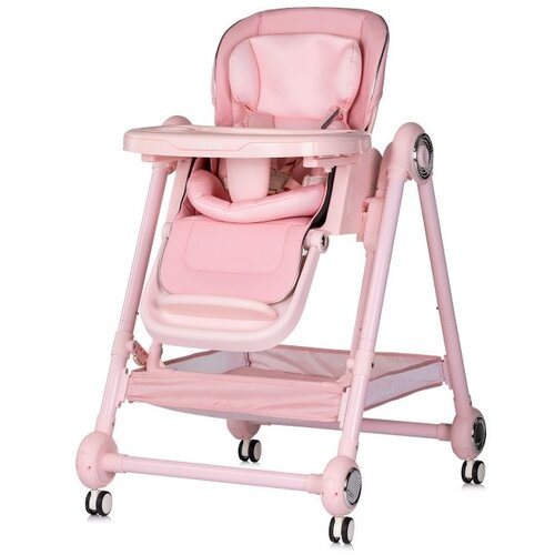 Chipolino hranilica i ljuljačka 2u1 Melba Powder Pink Slike