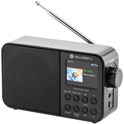 Gogen prenosni radio DAB+ DAB 500, GOGDAB500BTC