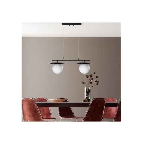 Opviq Luster Anemon-13813, 20 cm, IP20, Bijelo-crna Cene