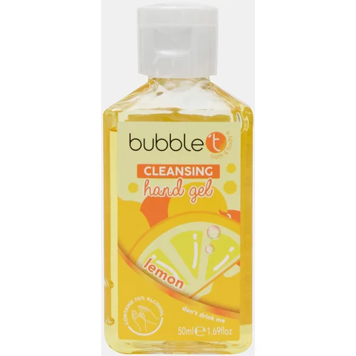 Bubble T Cosmetics Antibacterial hand gel (70% alcohol) Lemon 50 ml