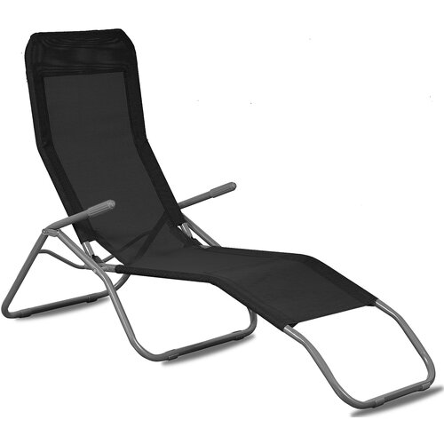  Vrtna ležaljka AGA SIESTA MC372171S/MR4250-Black - crna Cijene
