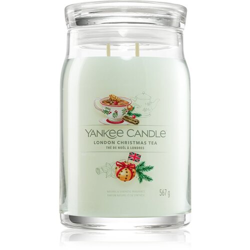 Yankee Candle London Christmas Tea dišeča sveča 567 g Cene