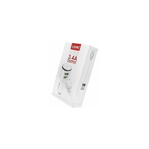 Auto punjač sa duplim USB izlazom 100cm Cene